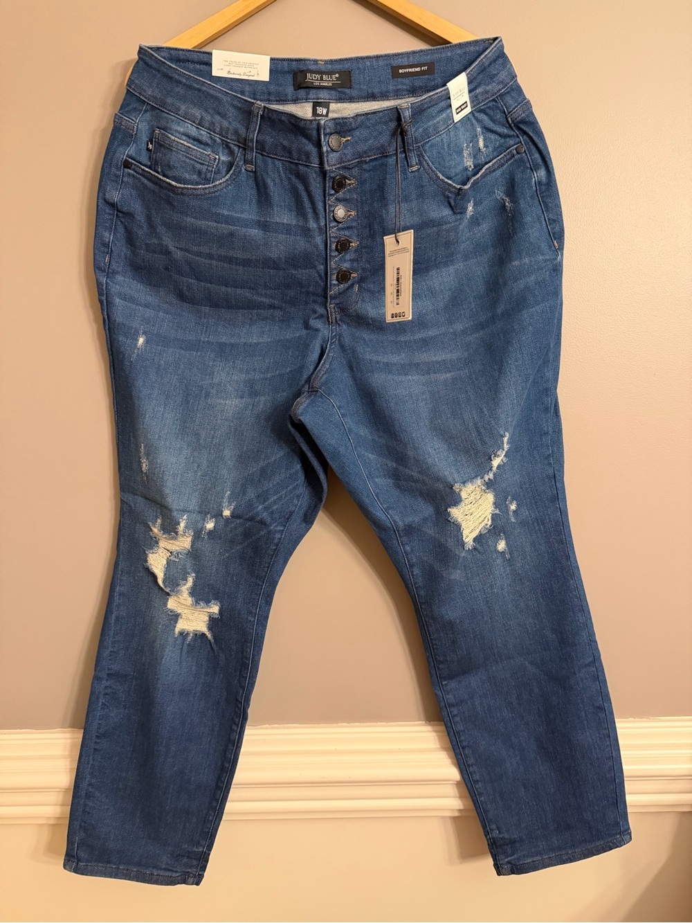 Judy blue boyfriend fit nwt jeans